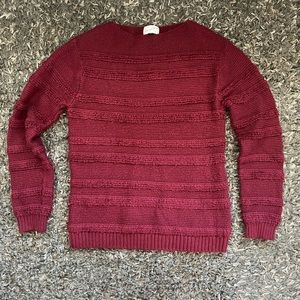 UNIVERSAL THREAD Maroon Sweater | S